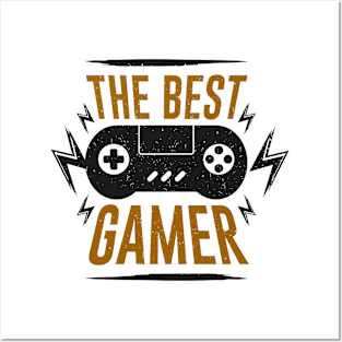 THE BEST GAMER, Gift Gaming Posters and Art